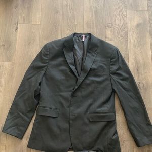 Mens Banana Republic Black Suit.
